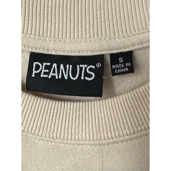 Peanuts Beagle League Snoopy World Champion Sweatshirt Size Small New Preppy - Picture 5 of 9